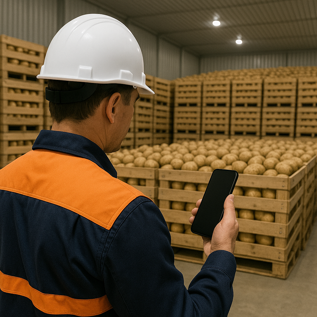 Potato storage image